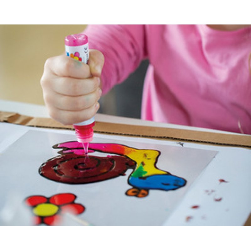 KREUL Window Color Pen "MUCKI", bleu clair, 29 ml