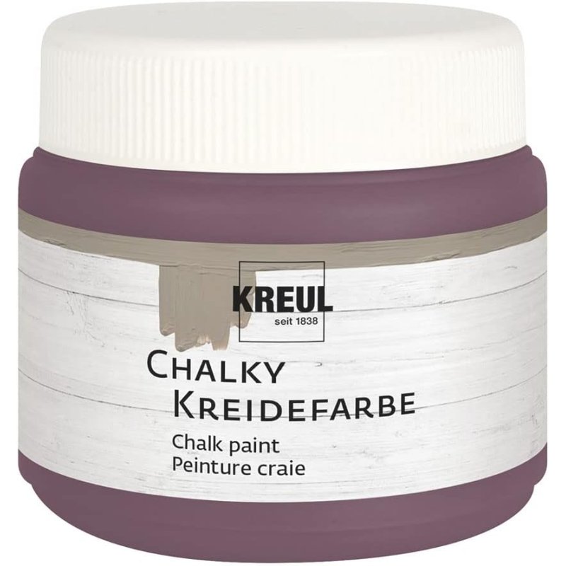 KREUL Peinture craie Chalky, 150 ml, Pure Purple