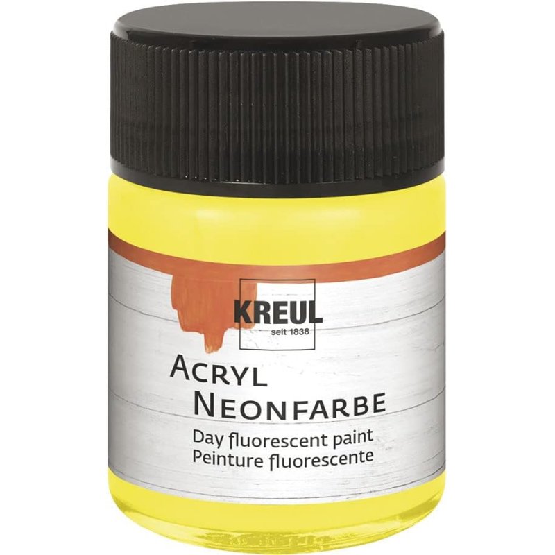 KREUL 77561 acrylic paint 50 ml Yellow Jar