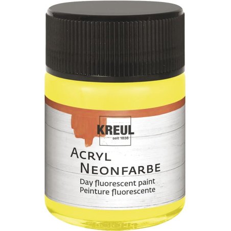 KREUL 77561 peinture acrylique 50 ml Jaune Vase