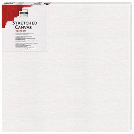 KREUL Châssis à toila Stretched Canvas, 100 x 100 mm, blanc
