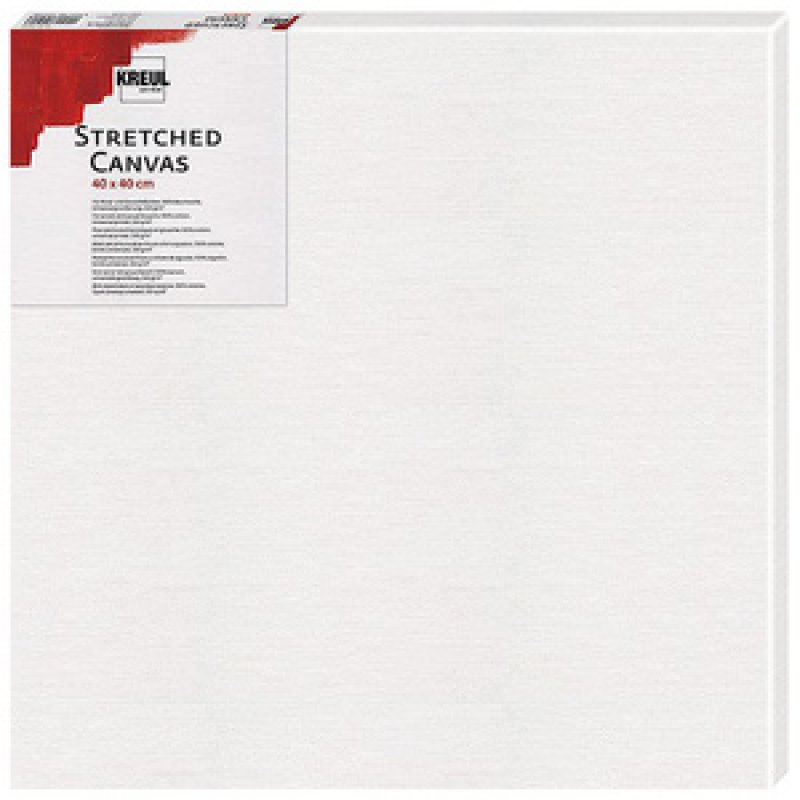 KREUL Châssis à toile Stretched Canvas, 180 x 240 mm, blanc