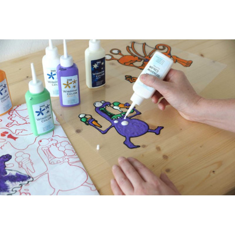 KREUL Window Color "Monster Party", kit