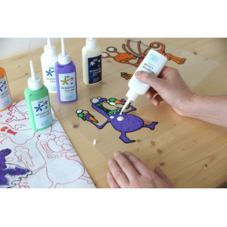 KREUL Window Color "Monster Party", kit
