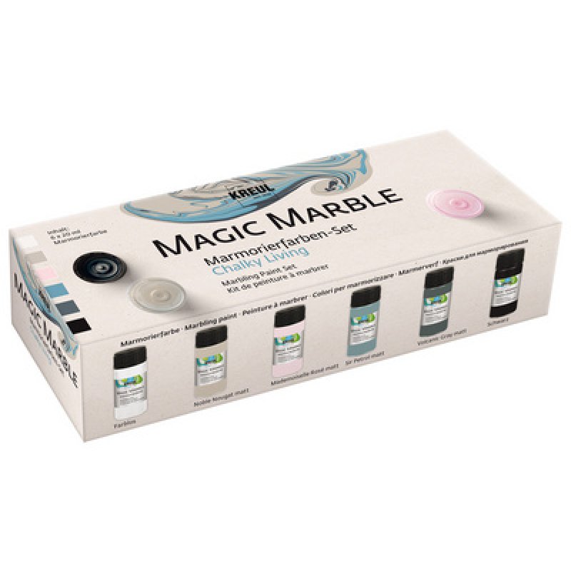 KREUL Peinture à marbrer "Magic Marble" mat, Chalky Living