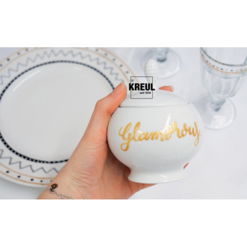 KREUL Glass & Porcelain Pen Metallic, or