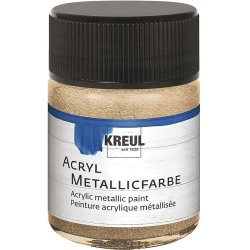 KREUL 77584 peinture acrylique 50 ml Champagne Vase Pot en verre