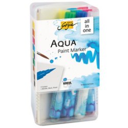 KREUL Stylo pinceau Aqua Paint SOLO Goya, Powerpack XXL