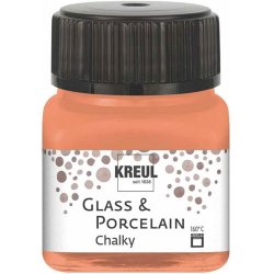 KREUL Peinture pour verre et porcelaine Chalky, Terracotta