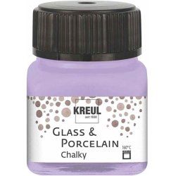 KREUL Peinture pour verre et porcelaine Chalky, Lavender