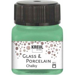 KREUL Peinture pour verre et porcelaine Chalky,Rosem. Green
