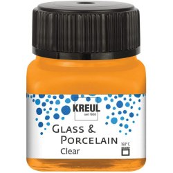 KREUL Peinture pour verre et porcelaine Clear, orange