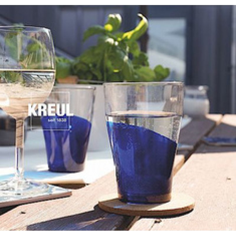 KREUL Peinture pour verre et porcelaine Clear, set 6 x 20 ml