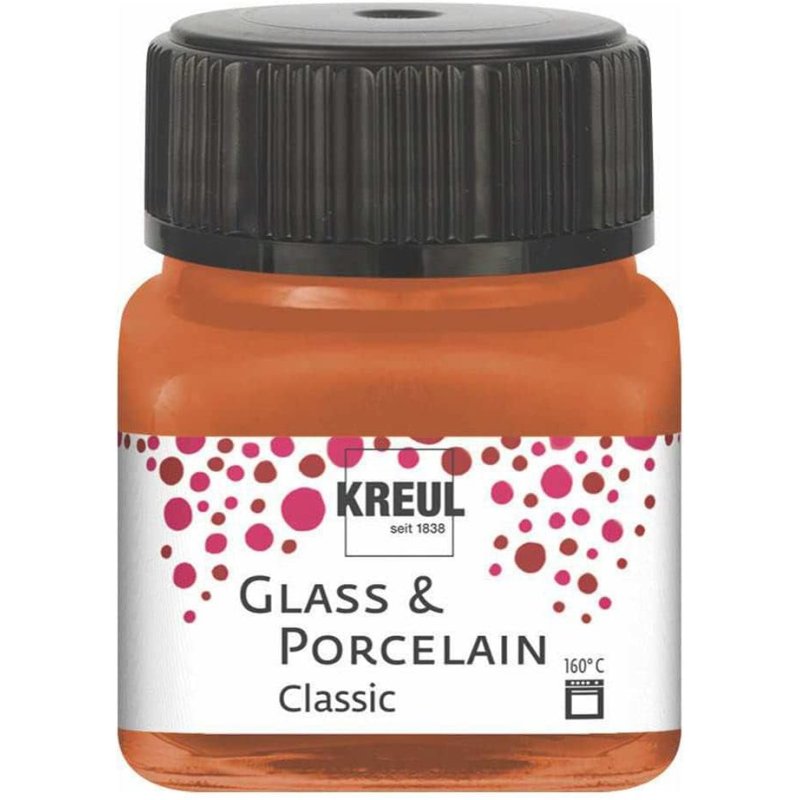 KREUL Peinture pour verre et porcelaine Classic, cuivre
