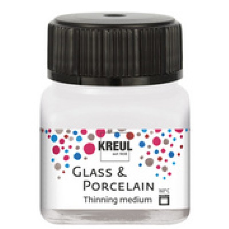 KREUL Diluant pour peinture "Glass & Porcelain", 20 ml