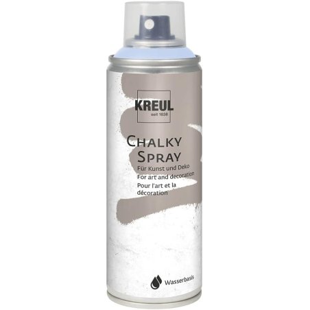KREUL Peinture aéorosol CHALKY SPRAY, Vintage Blue, 200 ml