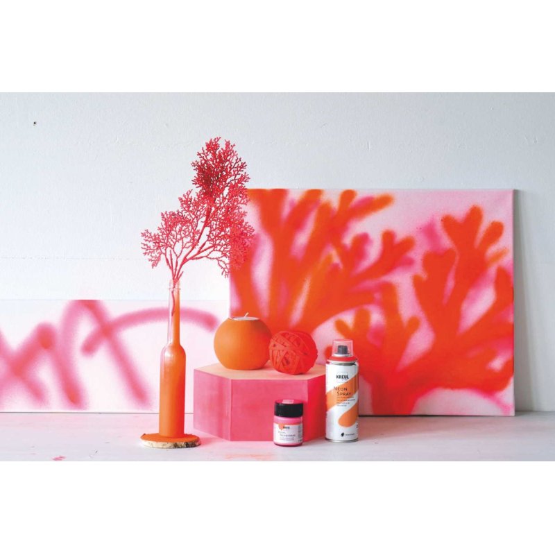 KREUL Peinture aéorosol NEON SPRAY, jaune fluo, 200 ml