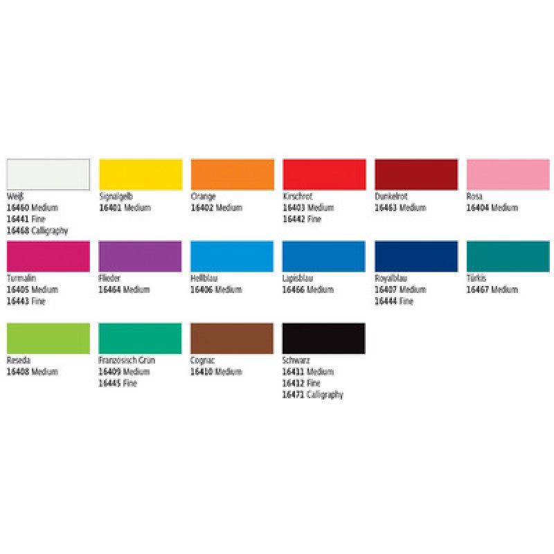 KREUL Glass & Porcelain Pen Classic, bleu roi