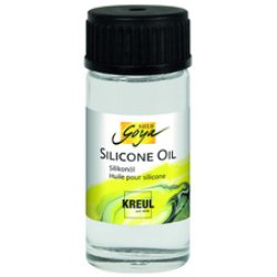 KREUL SOLO Goya Huile de silicone, flacon en verre 20 ml