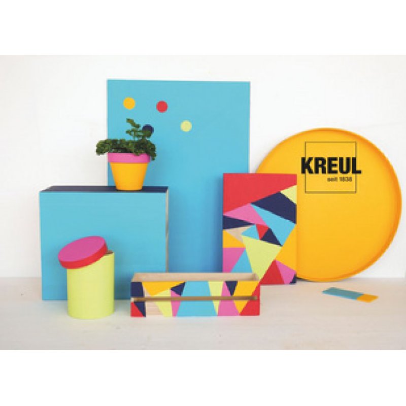 KREUL Peinture acrylique mate, kit Color Living