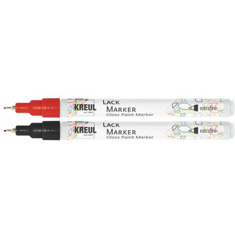 KREUL Lackmarker "Gloss Paint Marker", extrafine, rouge