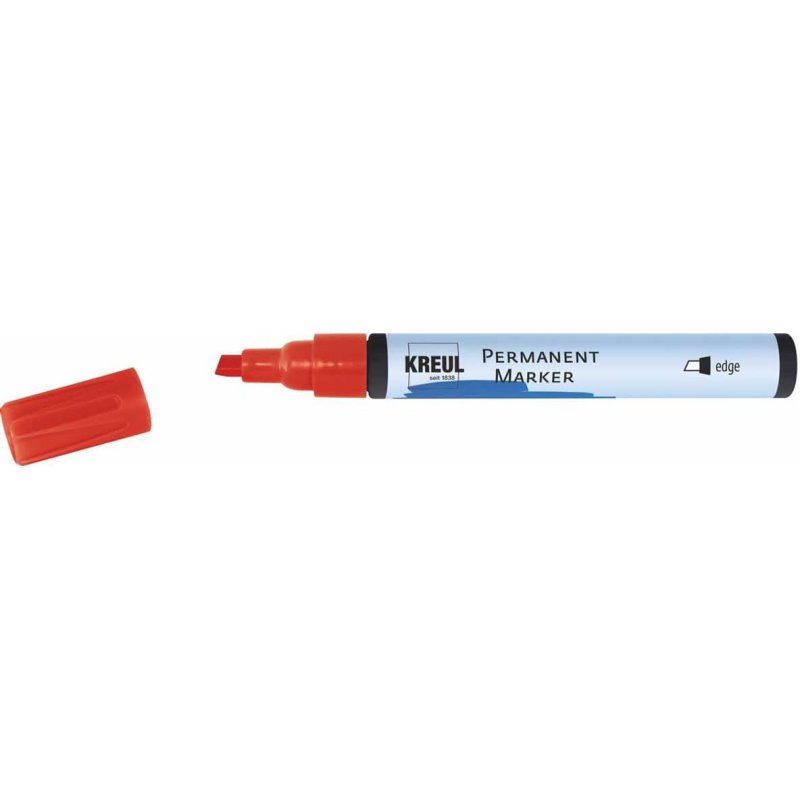 KREUL Marqueur permanent, edge, rouge
