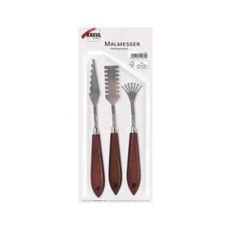 KREUL Painting knife set of 3