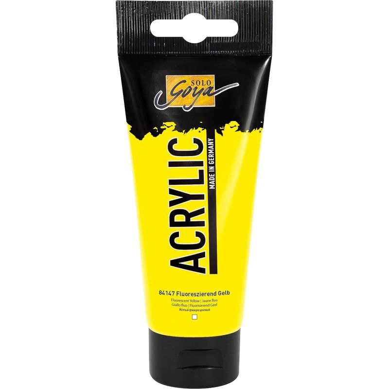 KREUL Peinture acrylique SOLO Goya Acrylic, jaune fluo