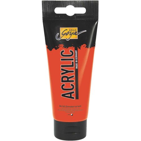 KREUL Solo Goya Acrylic peinture acrylique 100 ml Rouge Tube