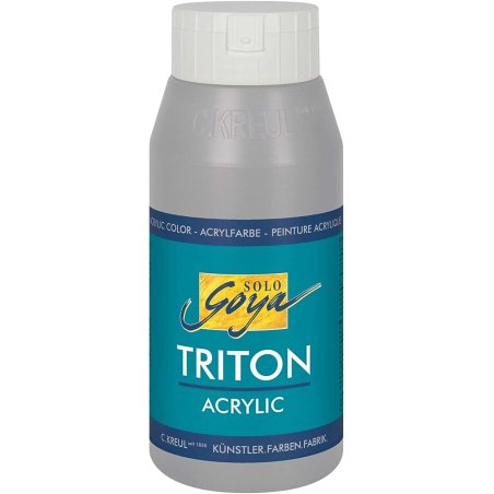 KREUL Peinture acrylique SOLO Goya TRITON, gris neutre