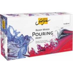 KREUL SOLO GOYA Ready Mixed Pouring Set of 6