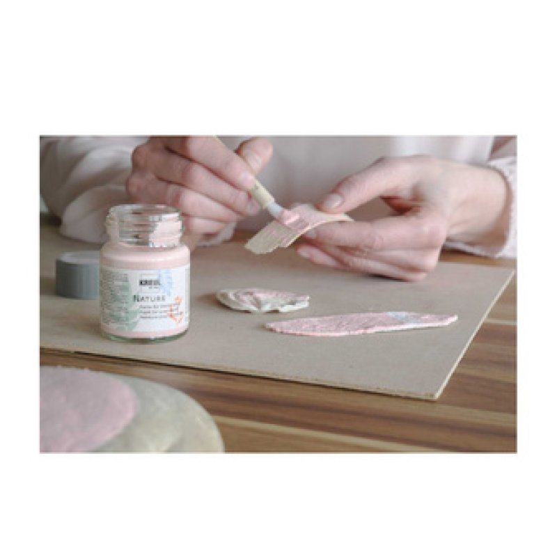 KREUL Peinture créative Nature, 50 ml, fleur d'hibiscus