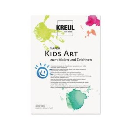 KREUL Papier d'artiste pour enfants "Paper Kids Art", A4
