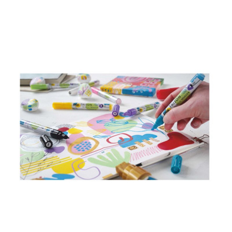 KREUL Marqueur acrylique TRITON Acrylic Marker, curcuma