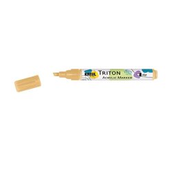 KREUL Marqueur acrylique TRITON Acrylic Marker, or pâle