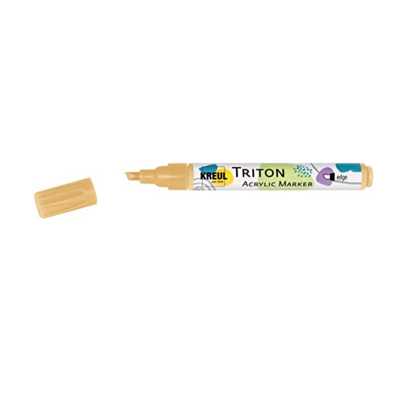 KREUL Marqueur acrylique TRITON Acrylic Marker, or pâle