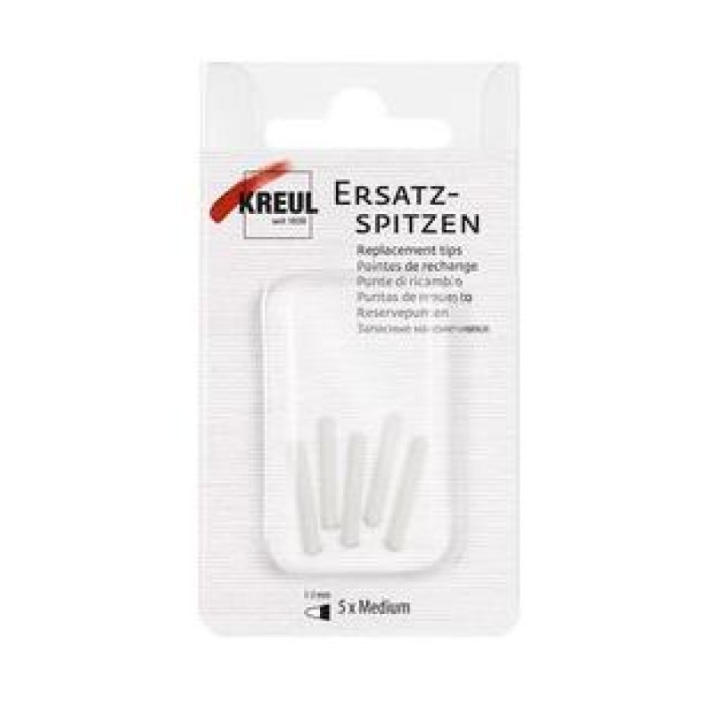KREUL Replacement tips Medium 1-3 mm