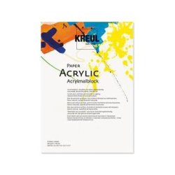 KREUL Bloc pour artiste "Paper Acrylic", 10 feuilles, A4