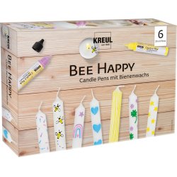 KREUL Candle Pen "Bee Happy", set de 6