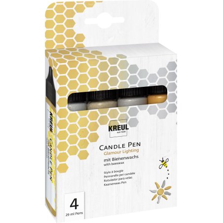 KREUL Candle Pen "Glamour Lighting", set de 4