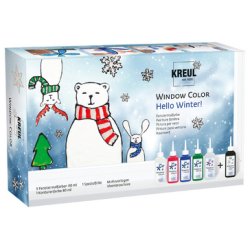 KREUL Window Color "Hello Winter", kit