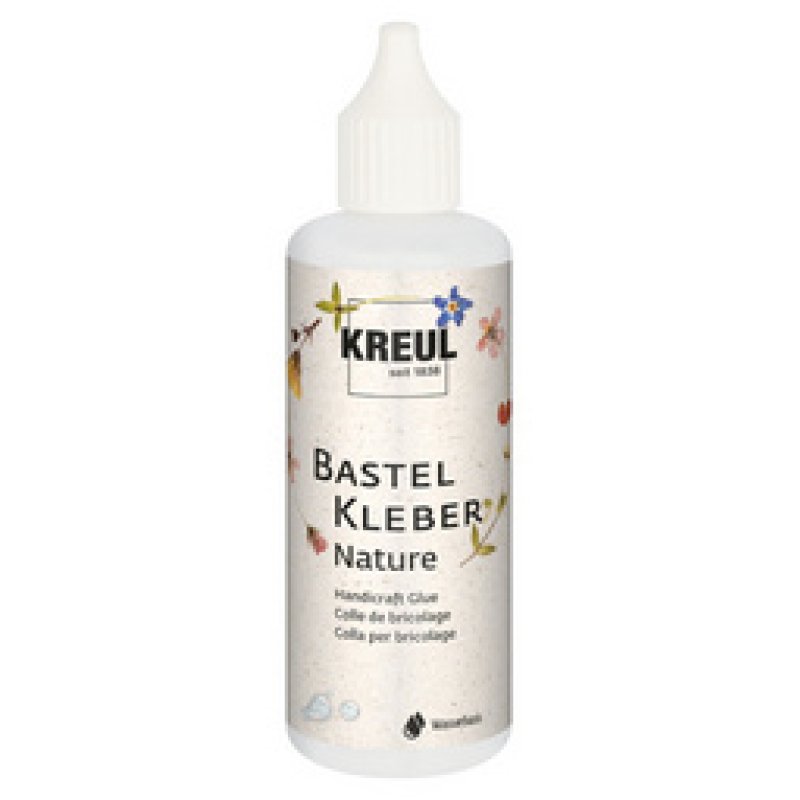 KREUL Colle de bricolage Nature, en tube plastique, 250 ml