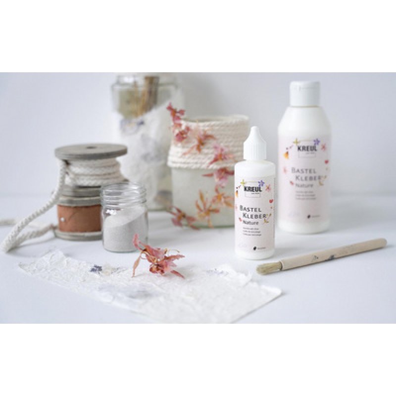 KREUL Colle de bricolage Nature, en tube plastique, 250 ml