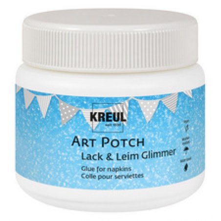 KREUL Vernis et colle pour serviettes ART POTCH, scintillant