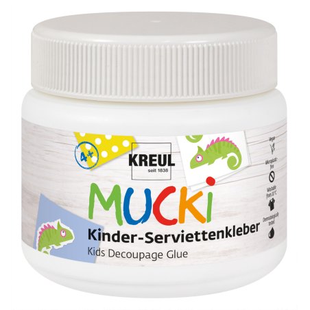 KREUL Colle à serviettes pour enfants "MUCKI", 150 ml
