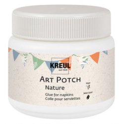 KREUL Colle & vernis pour serviettes ART POTCH Nature 150 ml