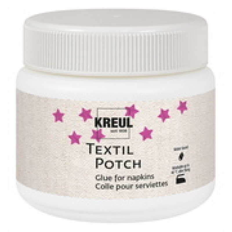 KREUL Vernis-colle pour serviettes & textiles POTCH, 250 ml
