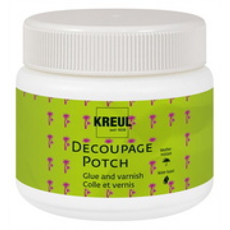 KREUL Colle & vernis DECOUPAGE POTCH, 150 ml