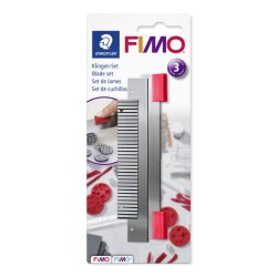 FIMO Couteau, set de couteau à 3 lames pour pâte à modeler