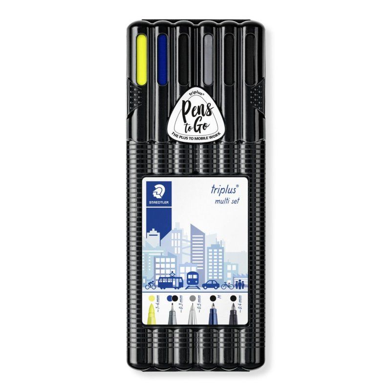 Staedtler triplus multi set 34 stylo fin 1 pièce(s)